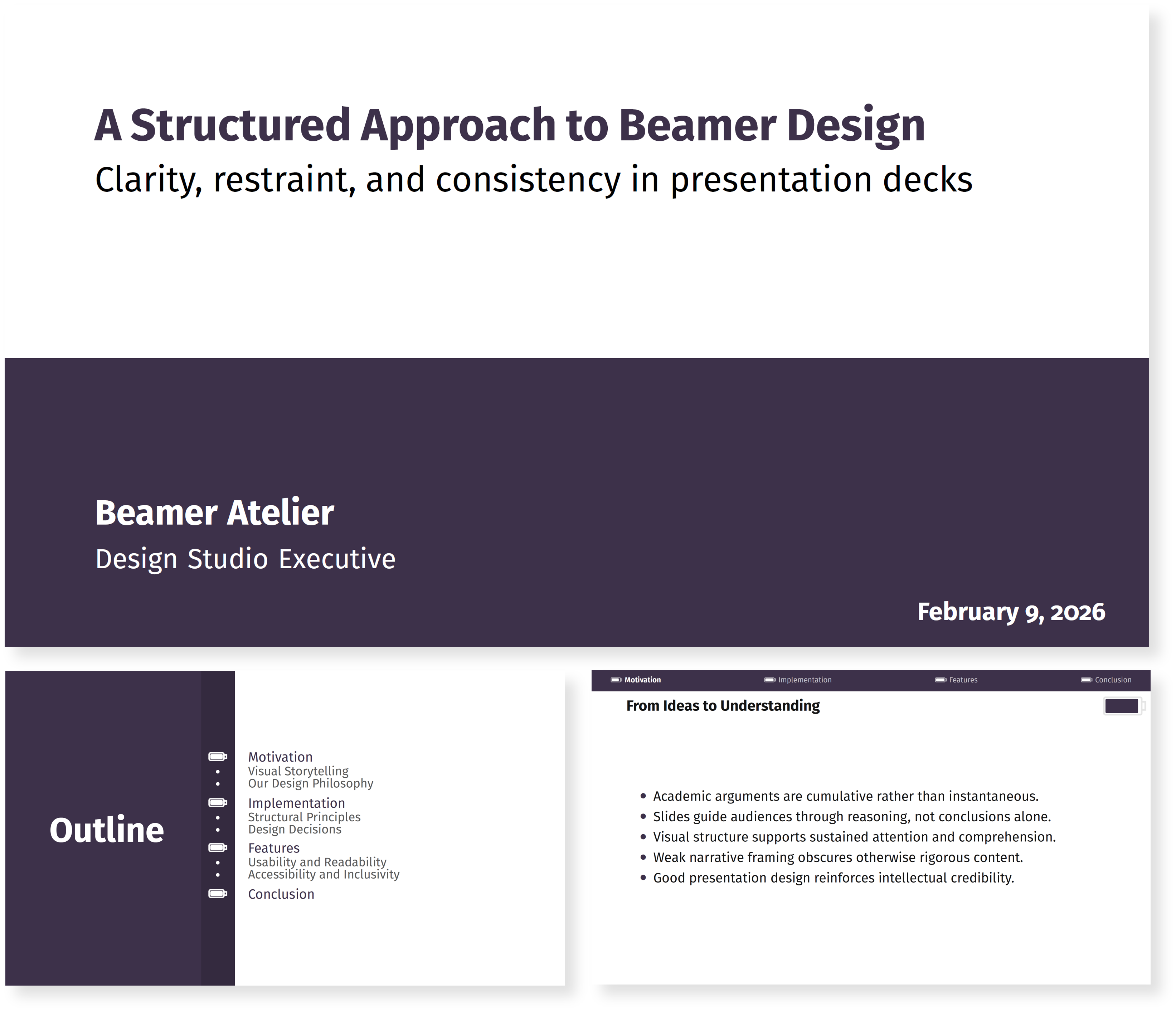 Battery Beamer theme preview